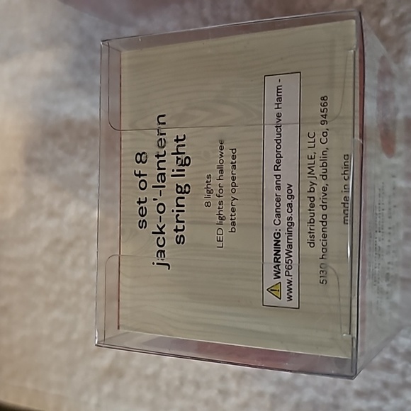 BATTERY OPERATED JACK-O-LANTERN STRING LIGHT - Picture 4 of 5